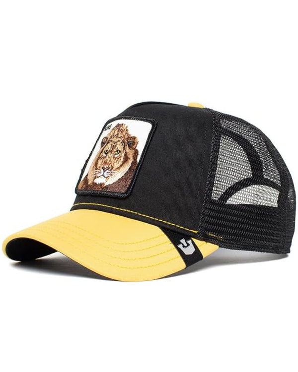 Goorin Bros. Trucker Cap Cappellino Animal Farm 'the King Lion' Nero Unisex-2