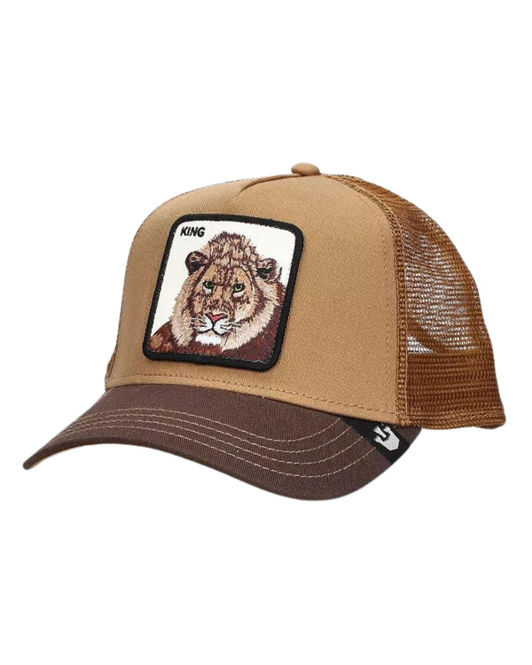 Goorin Bros. Trucker Cap Cappellino Animal Farm 'the King Lion' Giallo Unisex-2