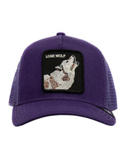 Goorin Bros. Trucker Cap Cappellino Animal Farm 'lone Wolf' Viola Unisex