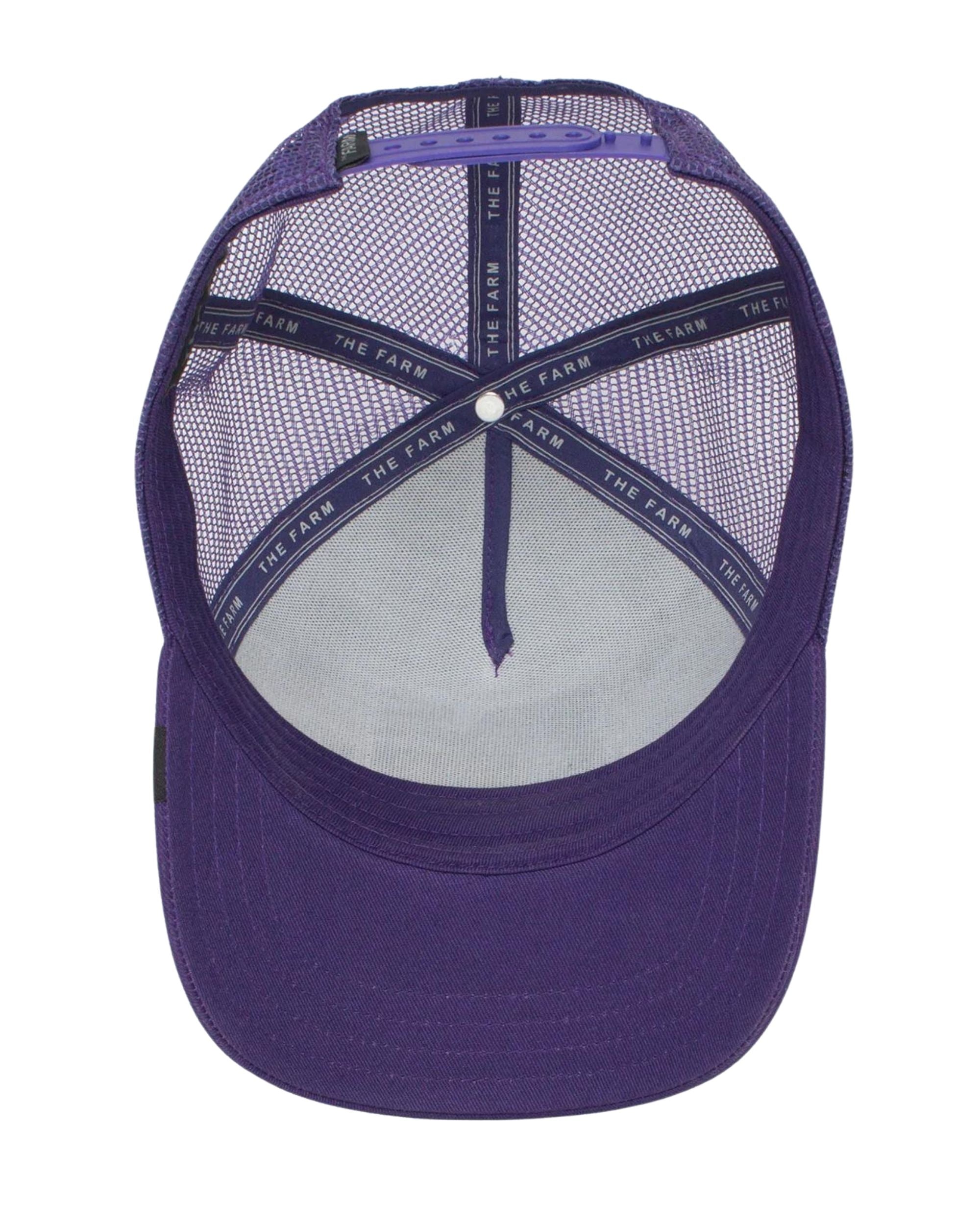 Goorin Bros. Trucker Cap Cappellino Animal Farm 'lone Wolf' Viola Unisex