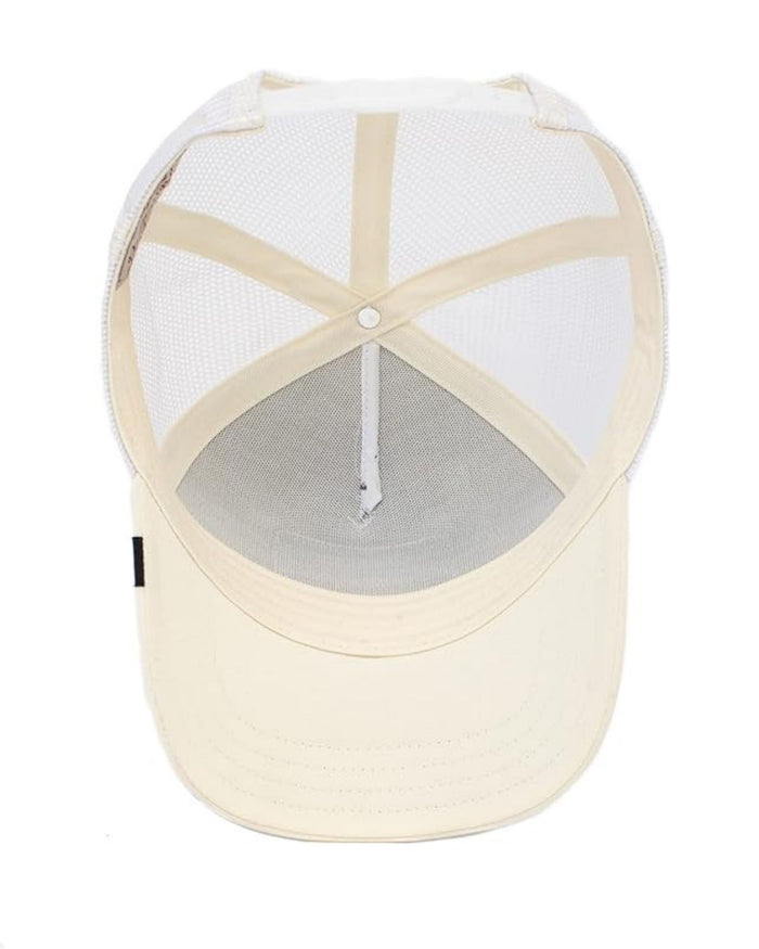 Goorin Bros. Trucker Cap Cappellino Animal Farm 'lone Wolf' Bianco Unisex 4