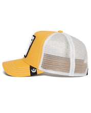 Goorin Bros. Baseball Trucker Cap Cappellino Giallo Bianco Unisex
