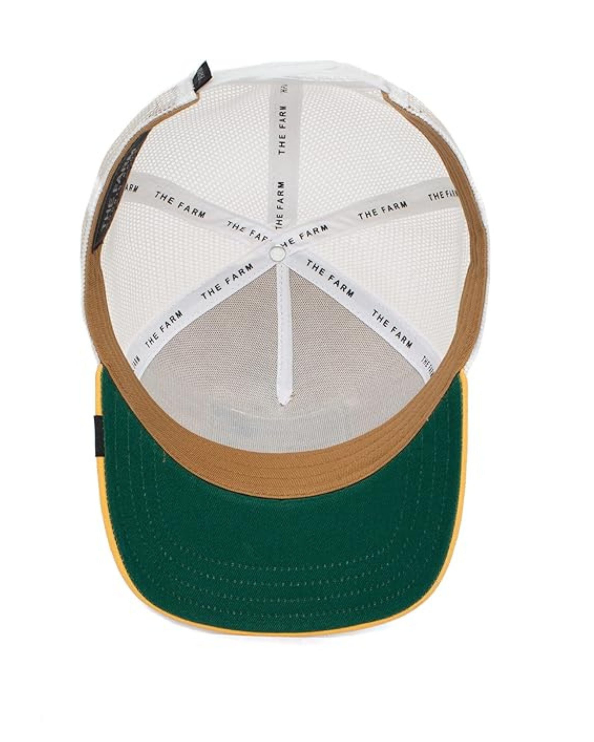 Goorin Bros. Baseball Trucker Cap Cappellino Giallo Bianco Unisex
