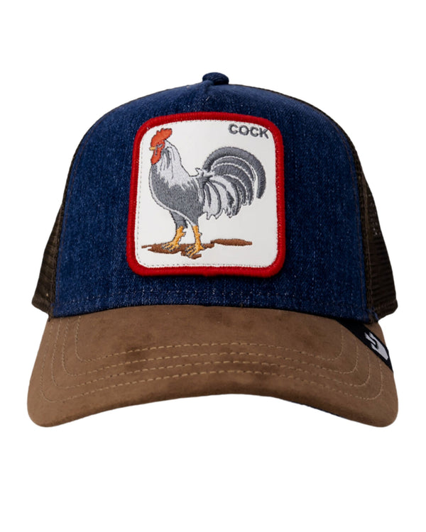 Goorin Bros. Trucker Cap Cappellino Animal Farm Blu Unisex