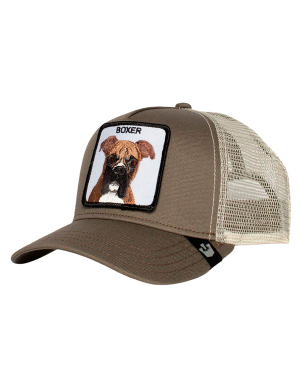 Goorin Bros. Trucker Cap Con Visiera Patch Animale Verde Unisex