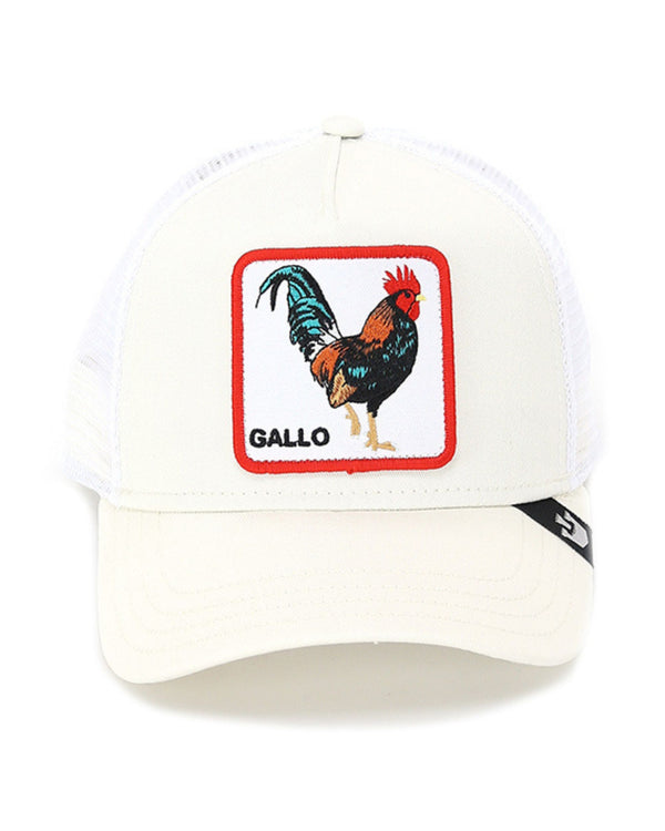 Goorin Bros. Trucker Cap Cappellino Baseball 'the Farm' Bianco Unisex