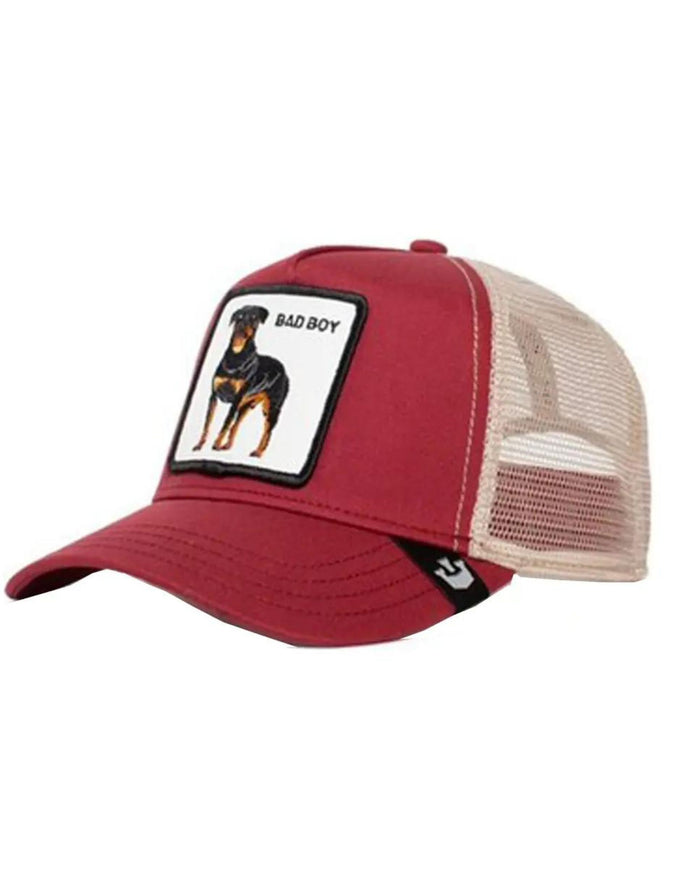 Goorin Bros. Trucker Cap Cappellino Animal Farm 'baddest Boy' Rosso Unisex 2