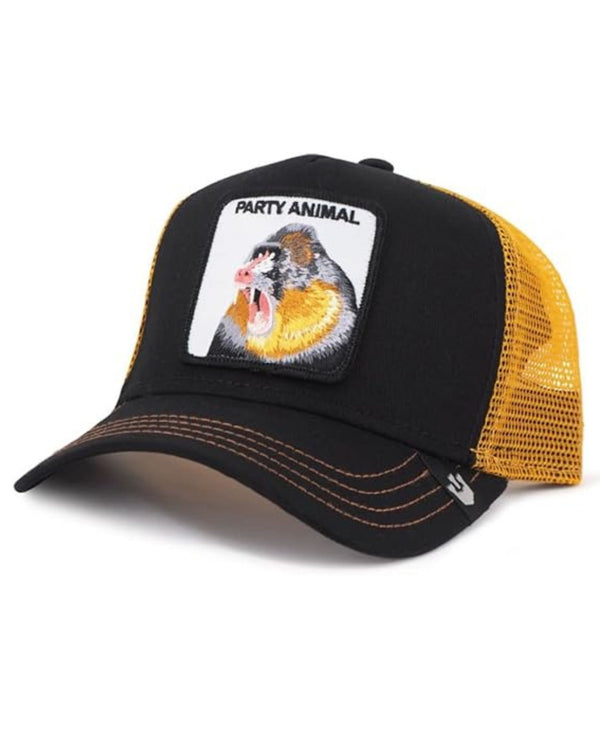 Goorin Bros. Trucker Cap Baseball Cap 'party Animal' Black Unisex