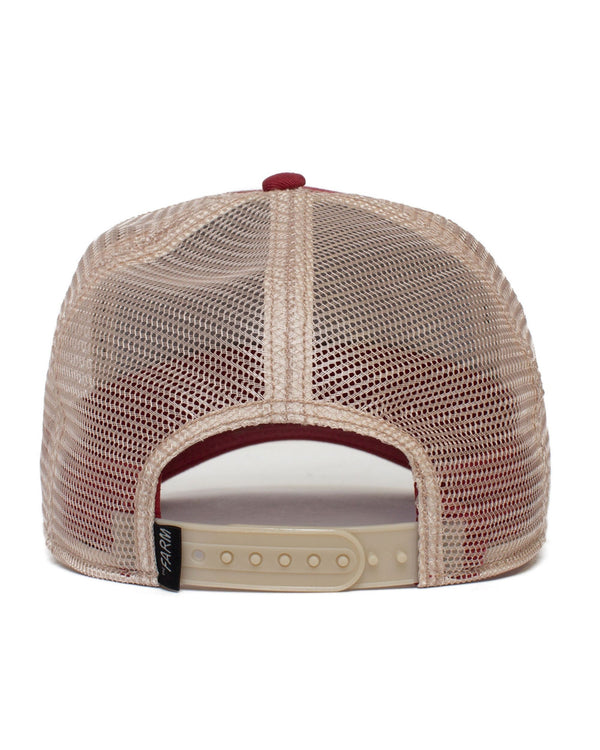 Goorin Bros. Trucker Cap Cappellino Animal Farm Rosso Unisex-2