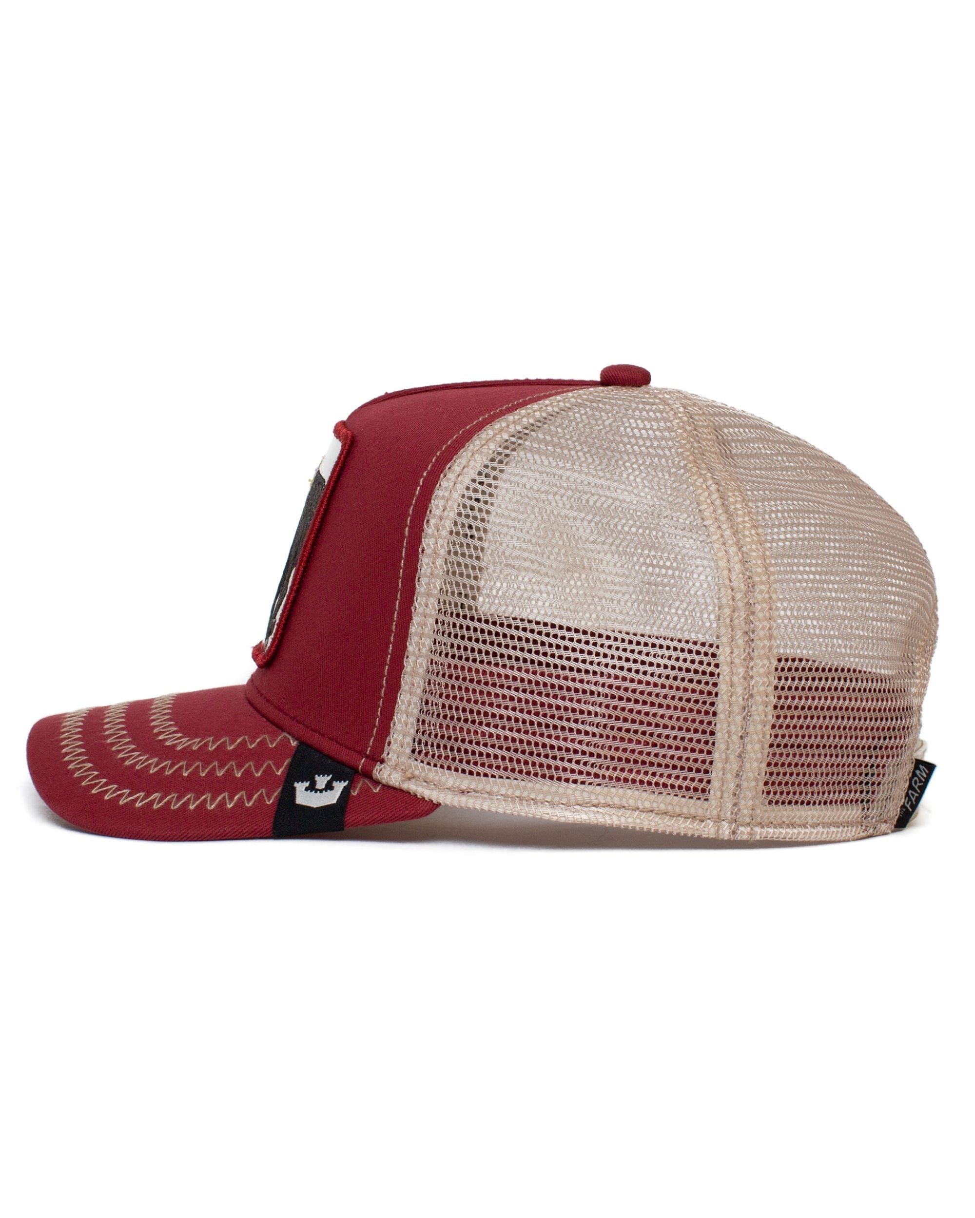 Goorin Bros. Trucker Cap Cappellino Animal Farm Rosso Unisex
