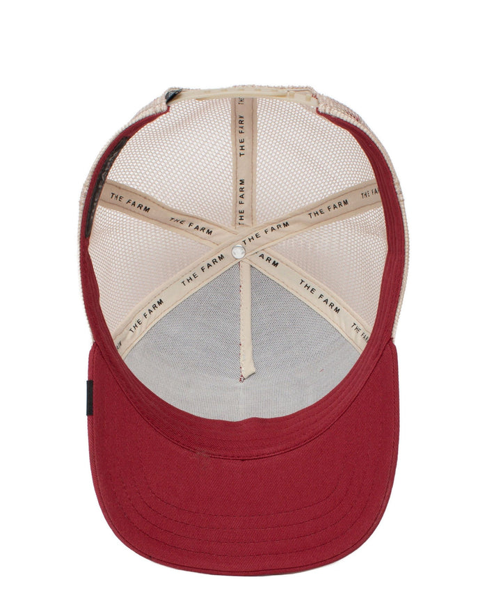 Goorin Bros. Trucker Cap Cappellino Animal Farm Rosso Unisex 5