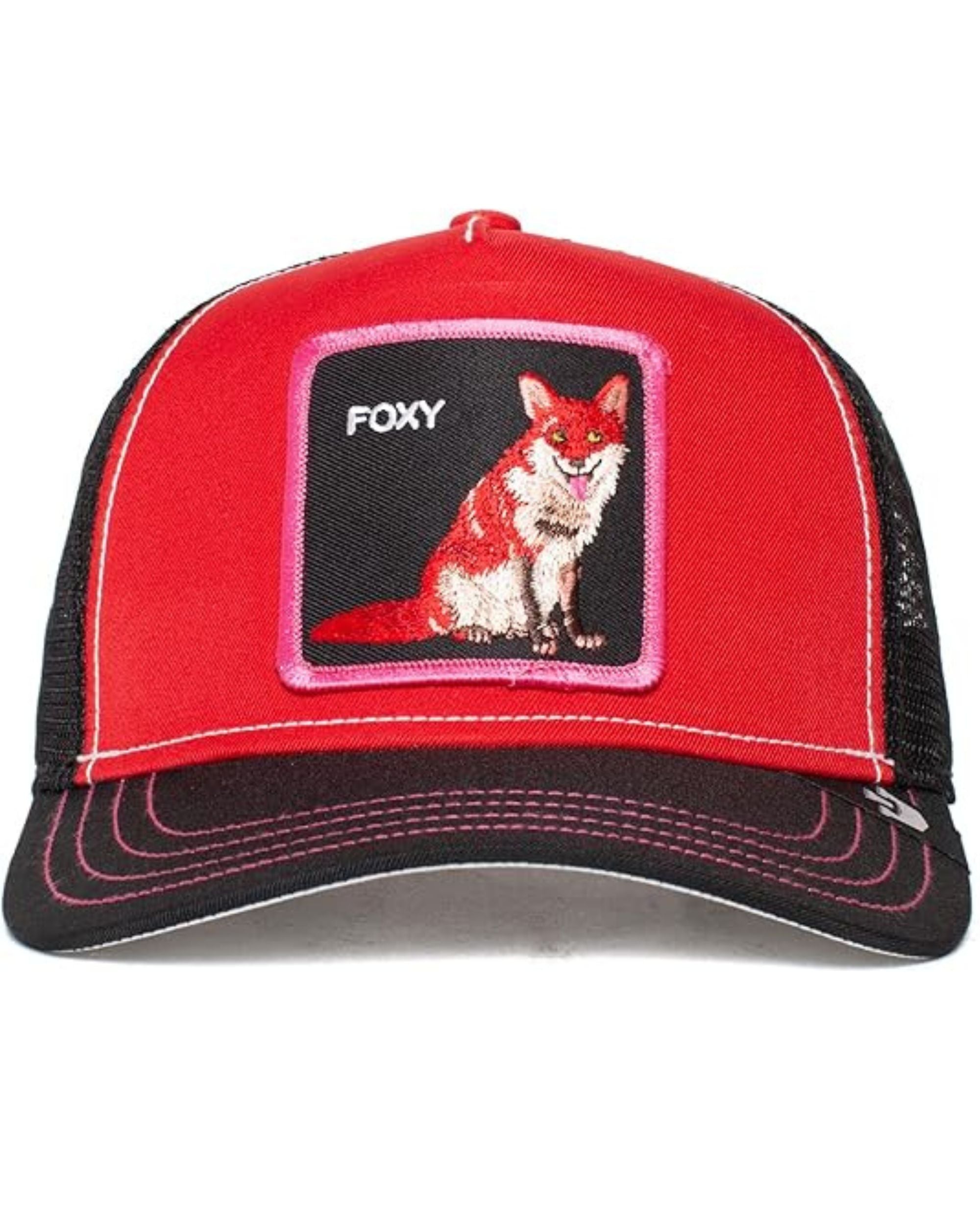 Goorin Bros. Trucker Cap Cappellino The Farm 'foxy' Rosso Nero Unisex