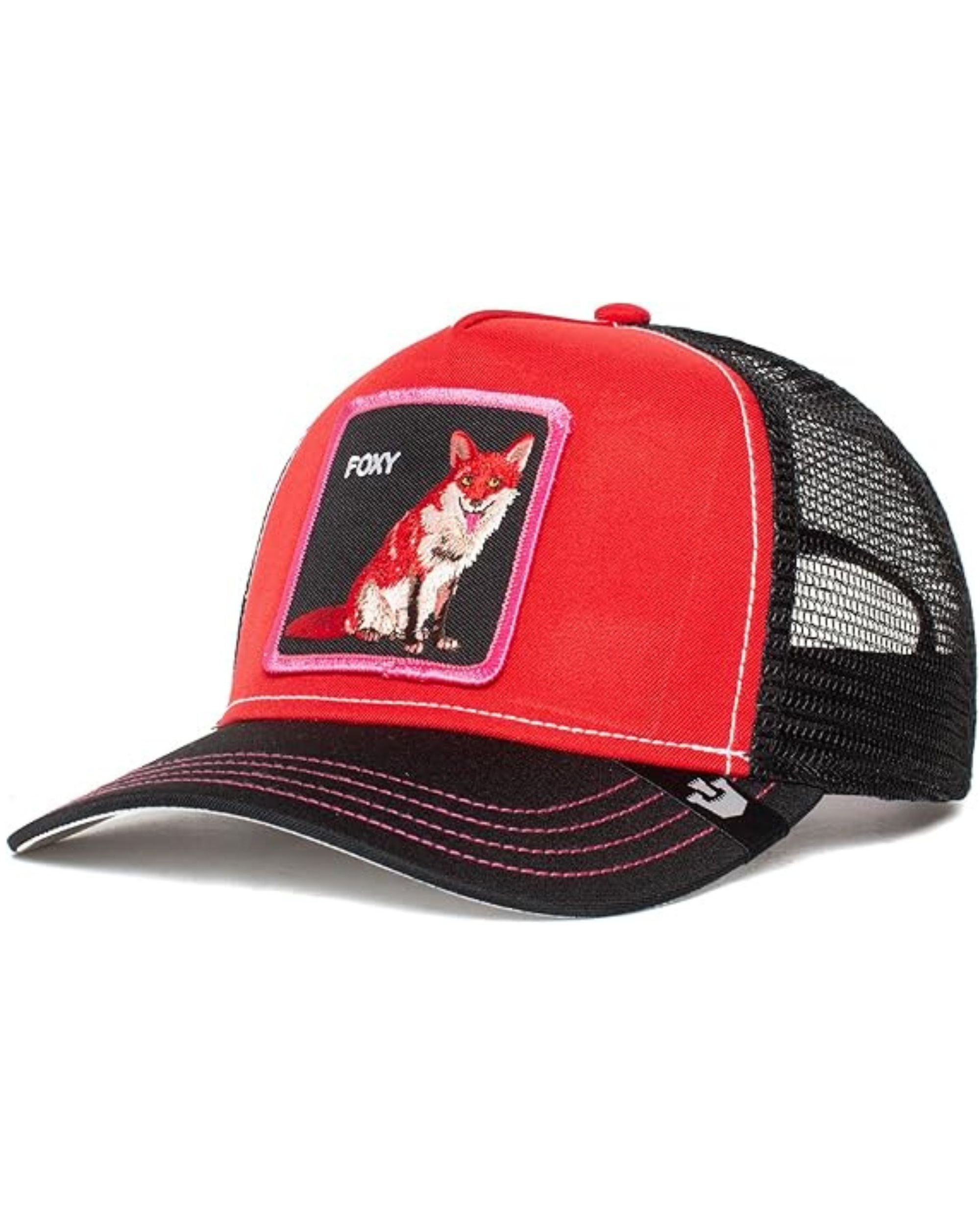 Goorin Bros. Trucker Cap Cappellino The Farm 'foxy' Rosso Nero Unisex