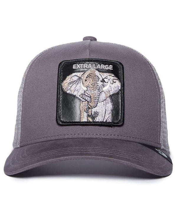 Goorin Bros. Trucker Cap Con Visiera Patch Animale 'heavy' Grigio Unisex-2