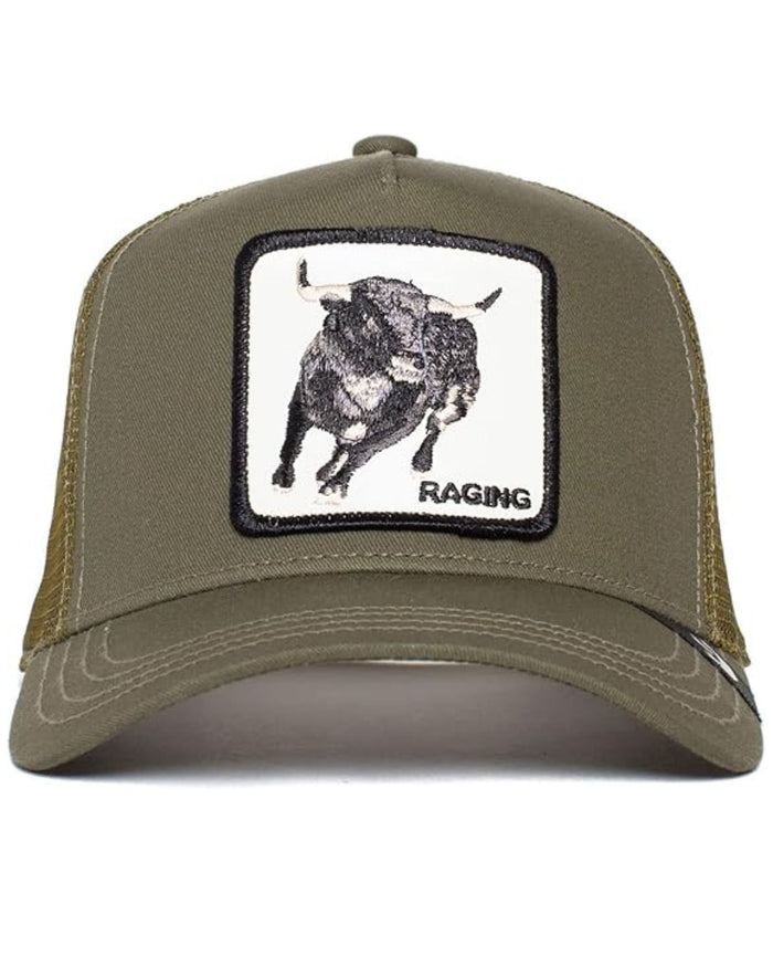 Goorin Bros. Trucker Cap The Farm 'raging Bull' Green Unisex 1