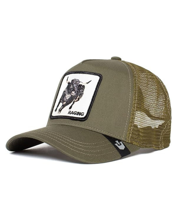 Goorin Bros. Trucker Cap Cappellino The Farm 'raging Bull' Verde Unisex-2