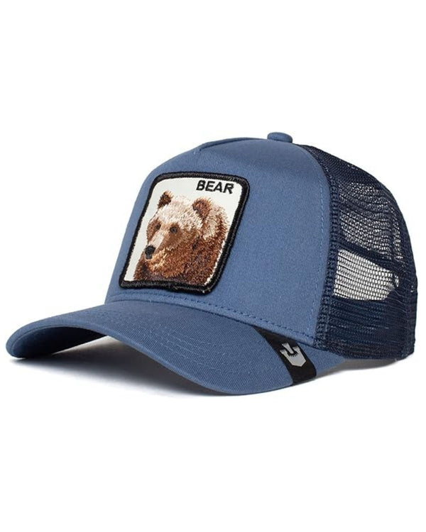 Goorin Bros. Trucker Cap Cappellino Animal Farm 'big Bear' Blu Unisex