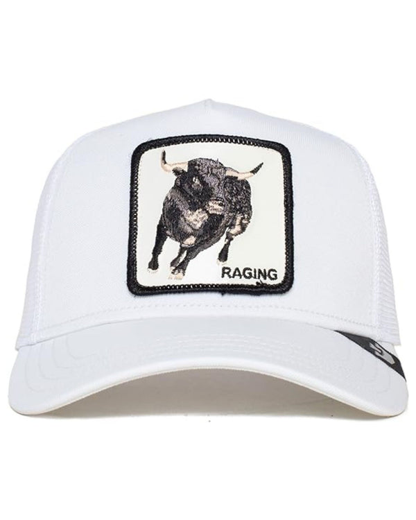 Goorin Bros. Trucker Cap Cappellino The Farm 'raging Bull' Bianco Unisex