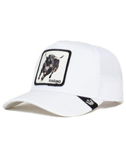 Goorin Bros. Trucker Cap Cappellino The Farm 'raging Bull' Bianco Unisex