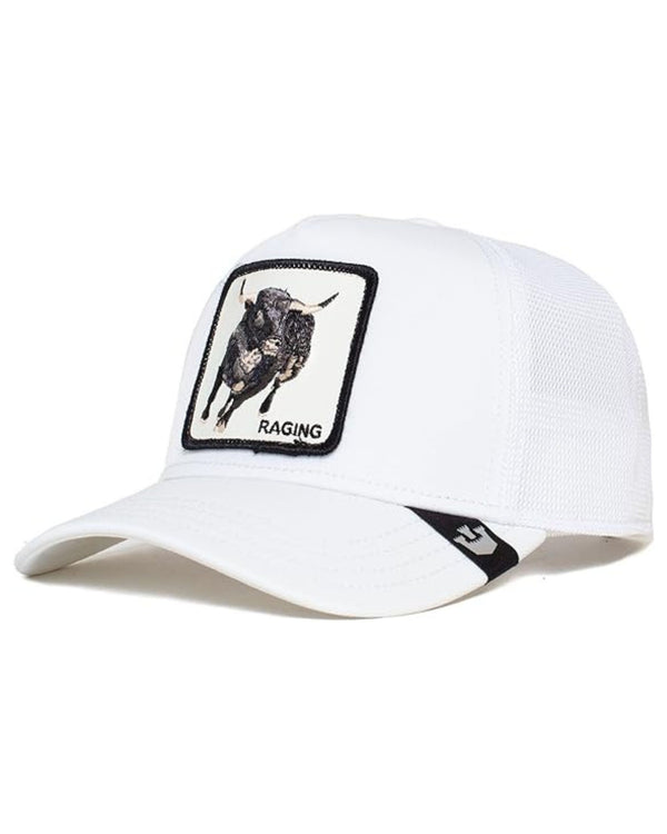 Goorin Bros. Trucker Cap Cappellino The Farm 'raging Bull' Bianco Unisex-2