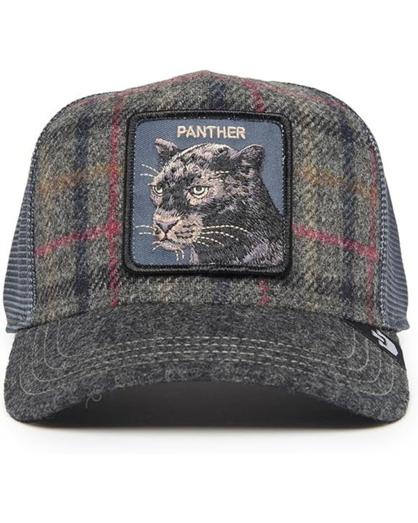 Goorin Bros. Cappelino Trucker 'moon Panther' Effetto Plaid Grigio Unisex