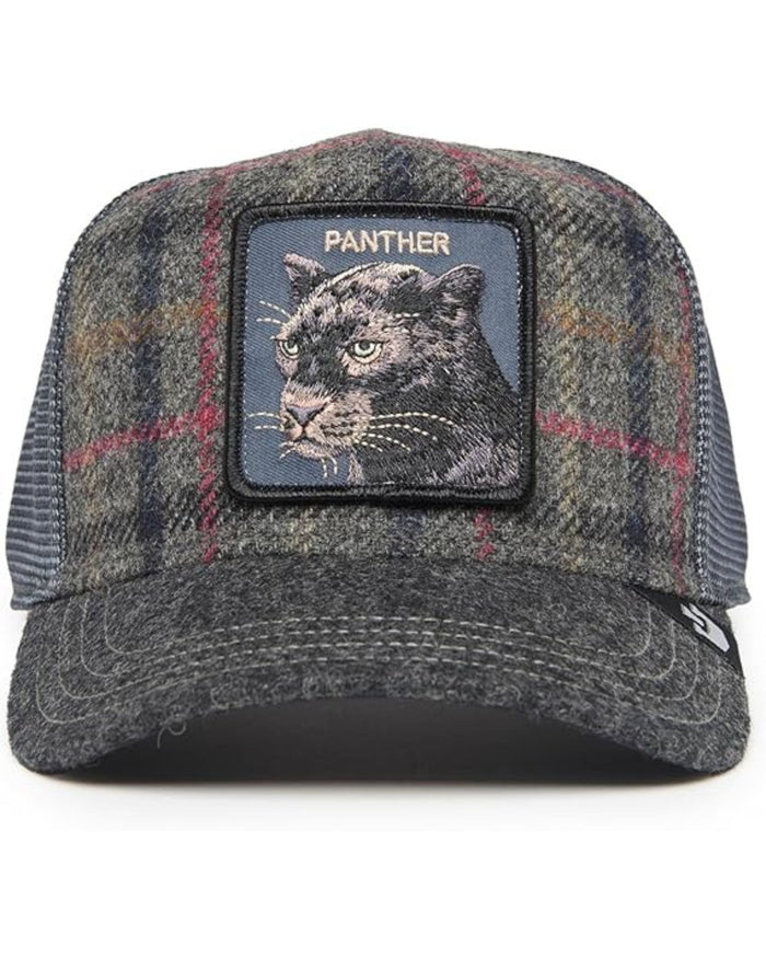 Goorin Bros. Cappelino Trucker 'moon Panther' Effetto Plaid Grigio Unisex 1