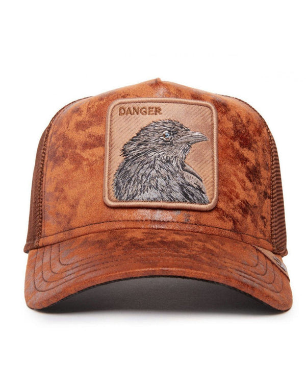 Goorin Bros. Cappelino Trucker Cap Linea 'storm' Danger Marrone Unisex