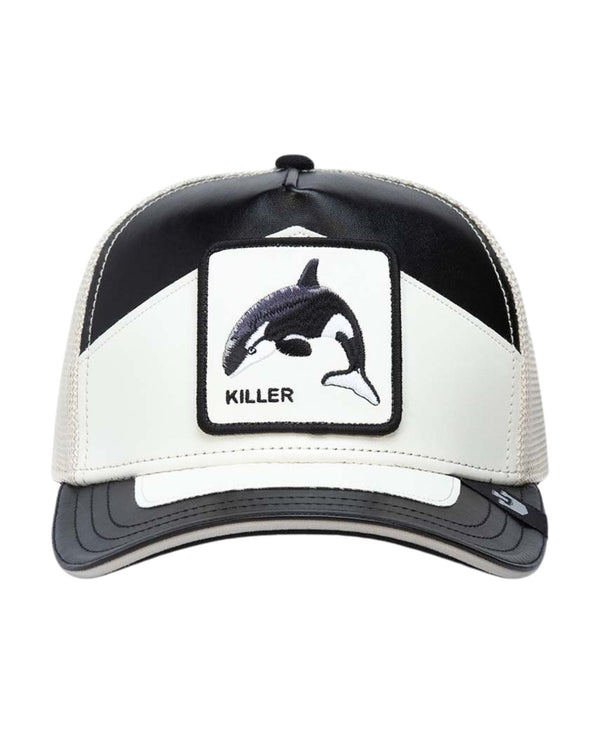 Goorin Bros. Cappelino Baseball In Pelle Linea 'the Farm' Killer Bianco Unisex