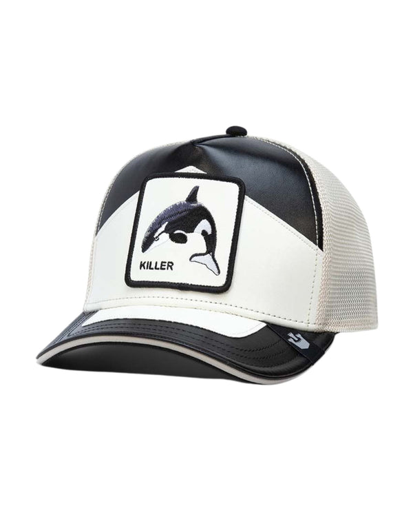 Goorin Bros. Cappelino Baseball In Pelle Linea 'the Farm' Killer Bianco Unisex-2