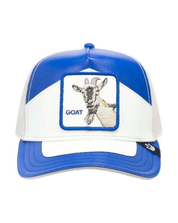 Goorin Bros. Cappelino Baseball In Pelle Linea 'the Farm' Goat Bianco Unisex