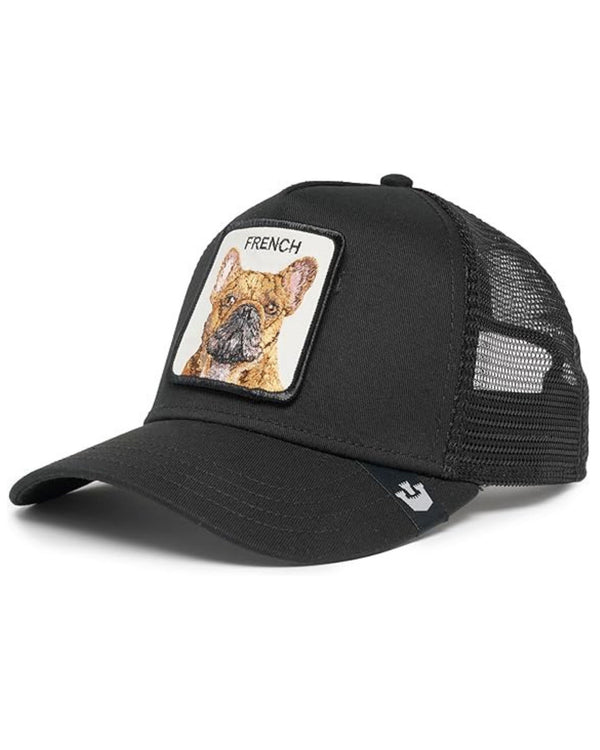 Goorin Bros. Trucker Cap Con Visiera Patch Animale 'the French Frenchie' Nero Unisex