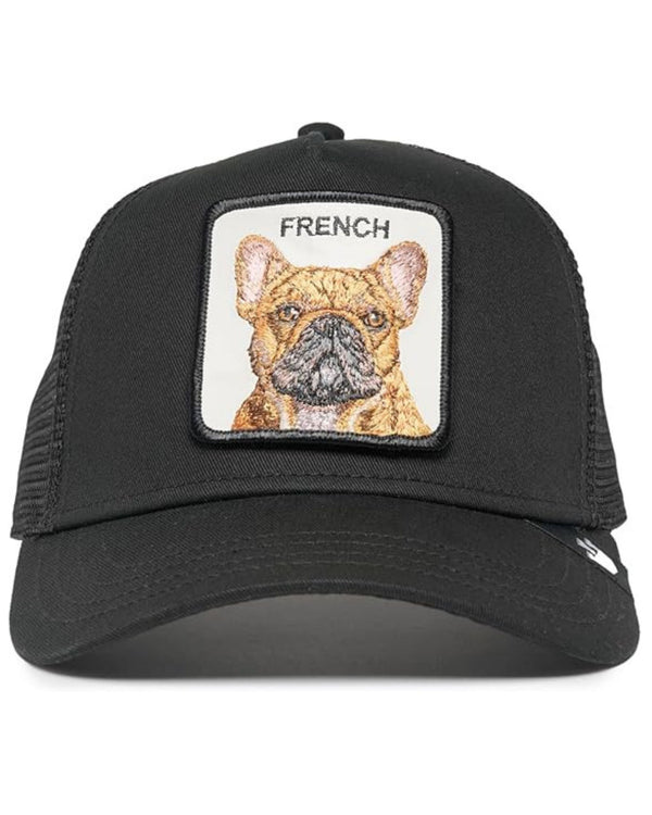 Goorin Bros. Trucker Cap Con Visiera Patch Animale 'the French Frenchie' Nero Unisex-2