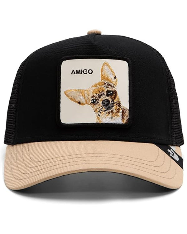 Goorin Bros. Trucker Cap Cappellino Animal Farm 'the Amigo' Nero Unisex