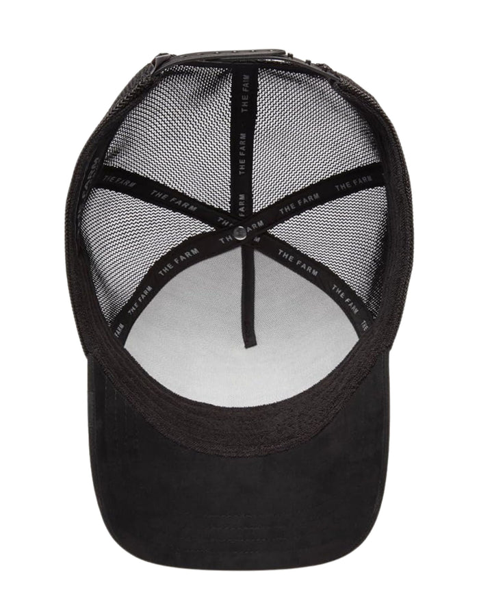 Goorin Bros. Trucker Cap Con Visiera Patch Animale 'suede Bull' Nero Unisex 5