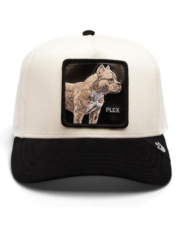 Goorin Bros. Trucker Cap Con Visiera Patch Animale 'flex' Bianco Unisex-2