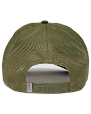 Goorin Bros. Trucker Cap In Suede Con Visiera Patch Animale 'hog' Verde Unisex