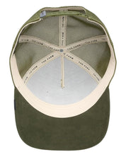 Goorin Bros. Trucker Cap In Suede Con Visiera Patch Animale 'hog' Verde Unisex