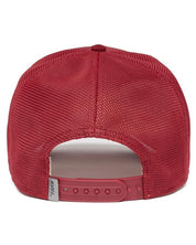 Goorin Bros. Trucker Cap Con Visiera Patch Animale 'suede Rager' Rosso Unisex