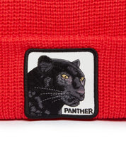 Goorin Bros. Cappello Beanie Hat Cuffia Con Patch Frontale E Logo Su Lato Rosso Unisex