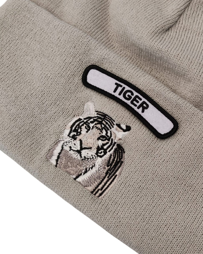 Goorin Bros. Cuffia Beanie Logo Ridotto The Farm 'soft Rock Tiger' Grigio Unisex 2