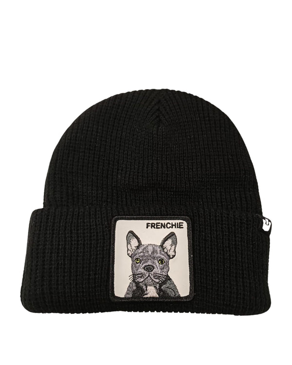 Goorin Bros. Cuffia Beanie Con Patch Animale The Farm Nero Unisex