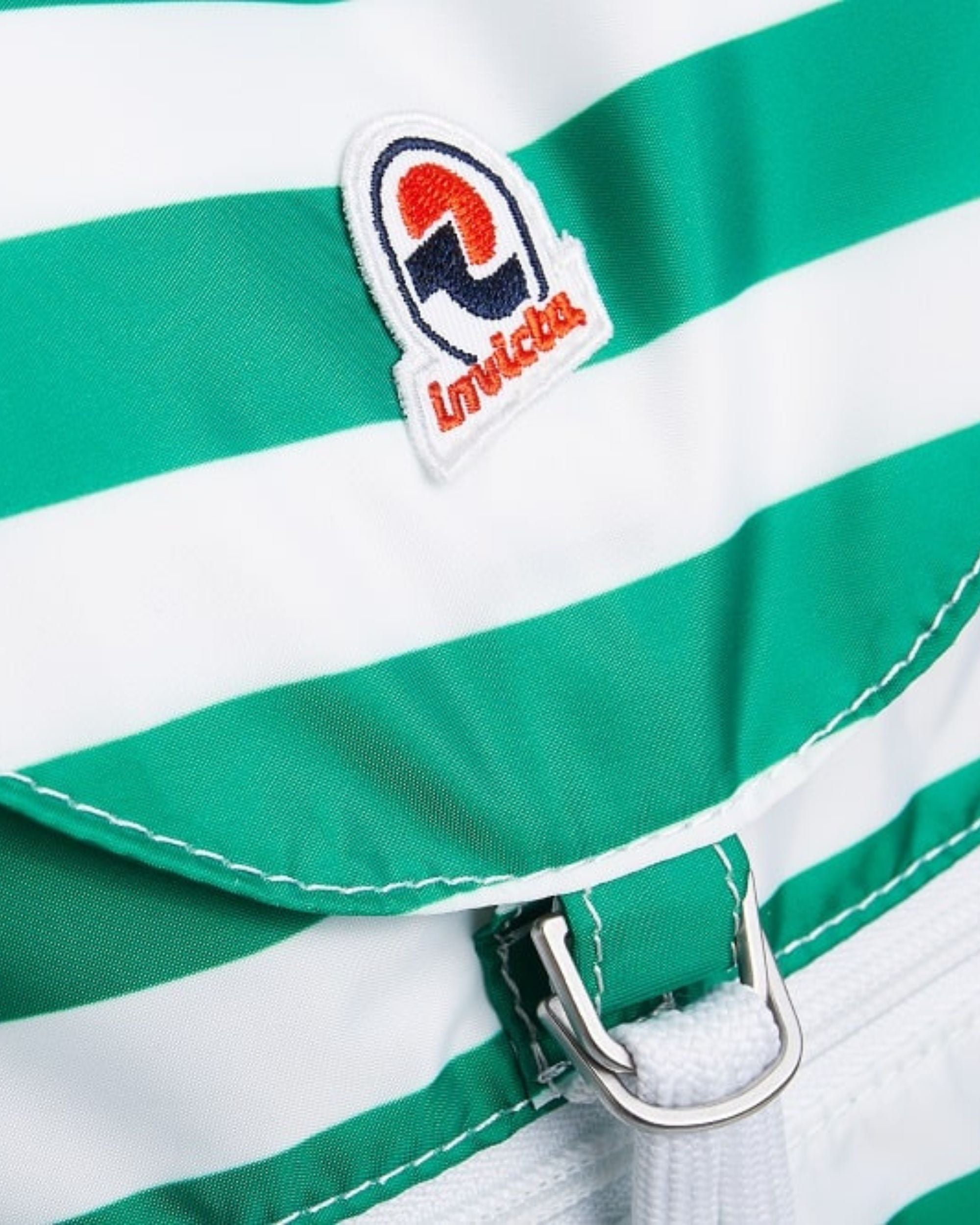 Invicta Sacca Verticale Leggero Motivo A Righe Bianco Unisex