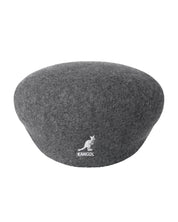 Kangol Cappello Coppola 504 Iconico in Lana Grigio Scuro Flannel Unisex