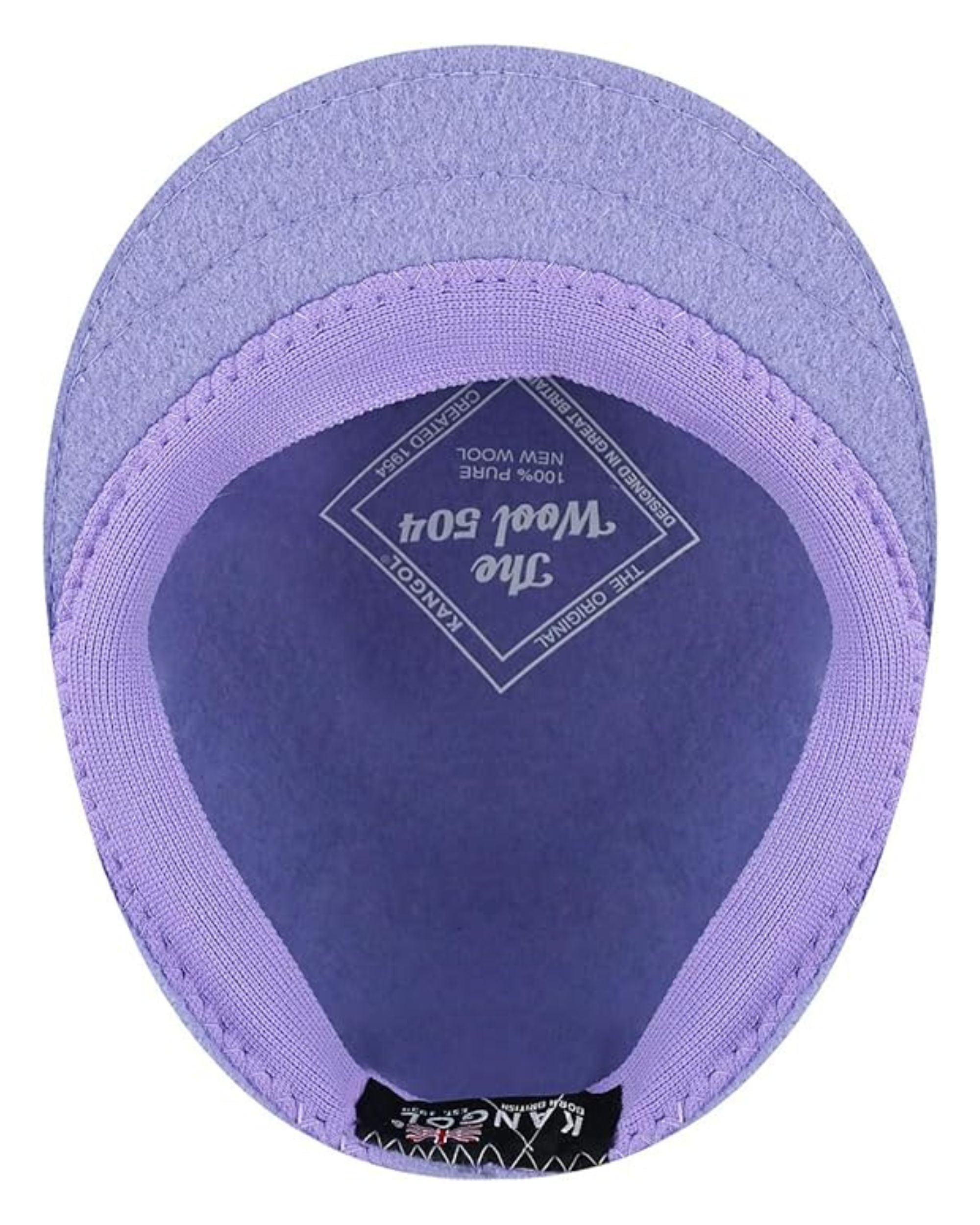 Kangol Cappello Coppola 504 Iconico in Lana Lavanda Unisex