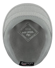 Kangol Cappello Coppola 504 Iconico in Lana Grigio Luna Unisex