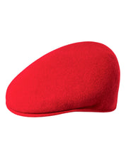 Kangol Cappello Coppola 504 Iconico in Lana Rosso Unisex