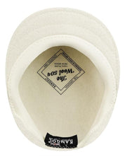 Kangol Cappello Coppola 504 Iconico in Lana Bianco Unisex