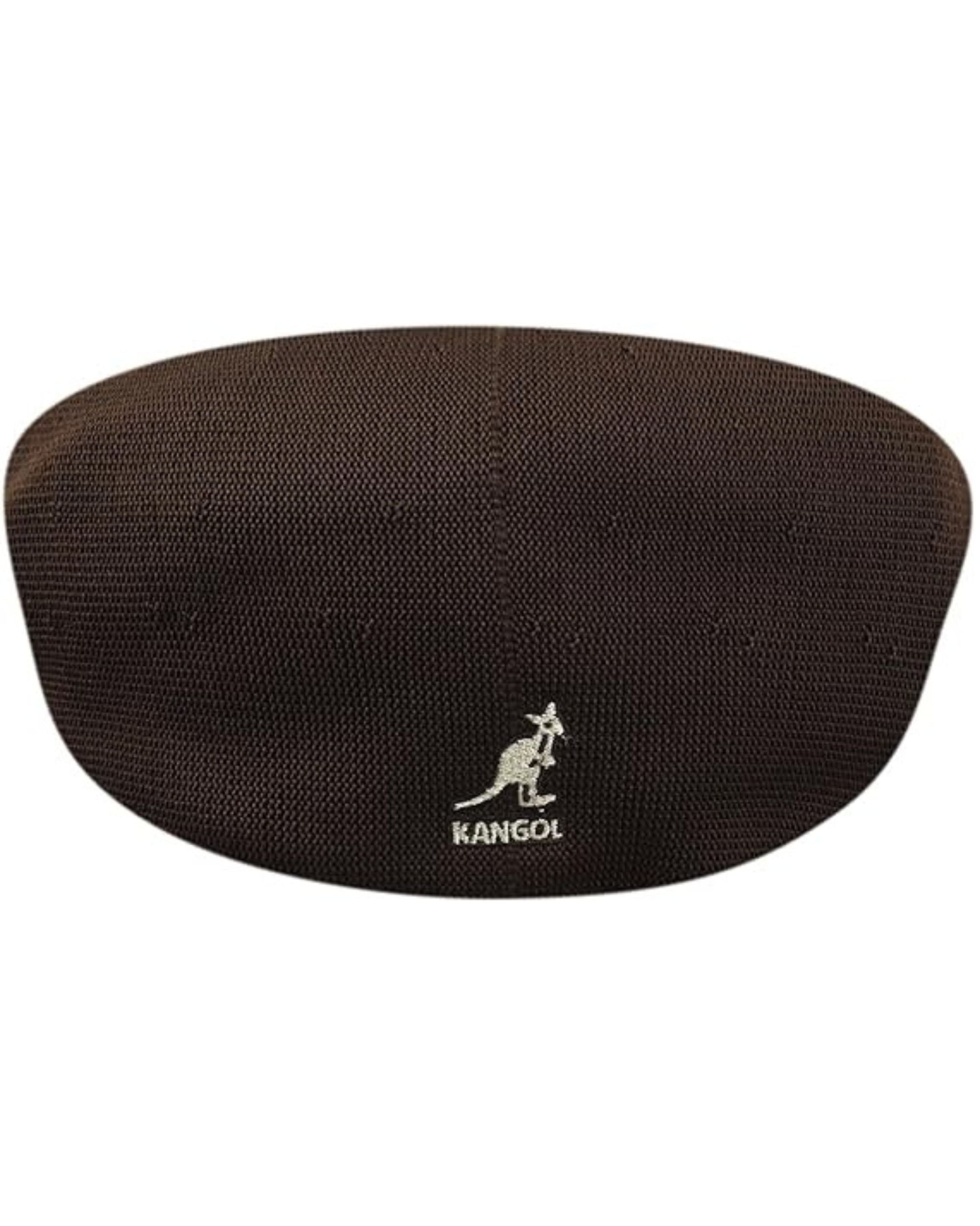 Kangol Coppola Tropic 504 Ventilato Fresco Marrone Scuro Unisex
