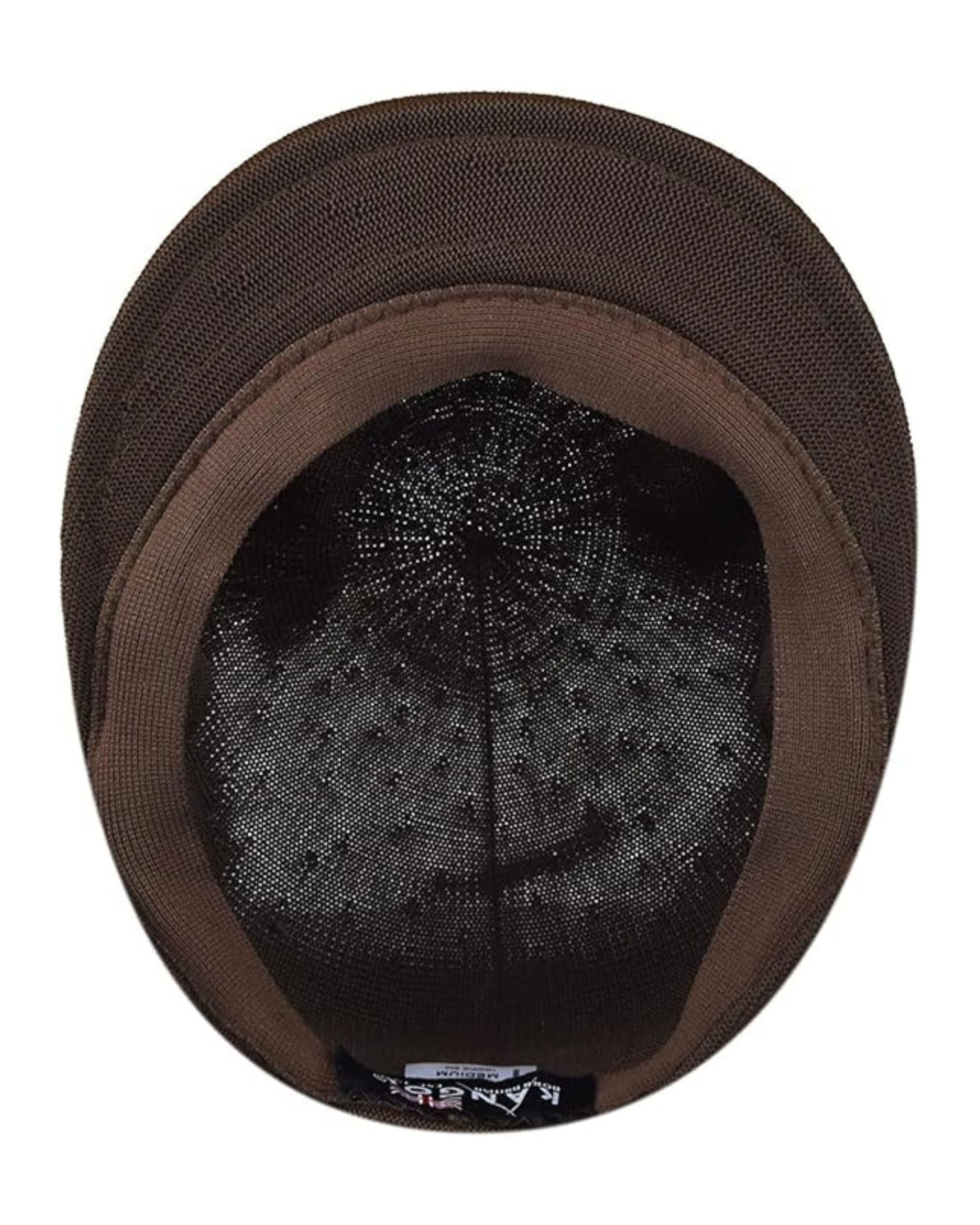 Kangol Coppola Tropic 504 Ventilato Fresco Marrone Scuro Unisex