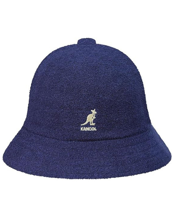 Kangol Cappello Pescatore Misto Clorofibra Acrilico Blu Navy Unisex